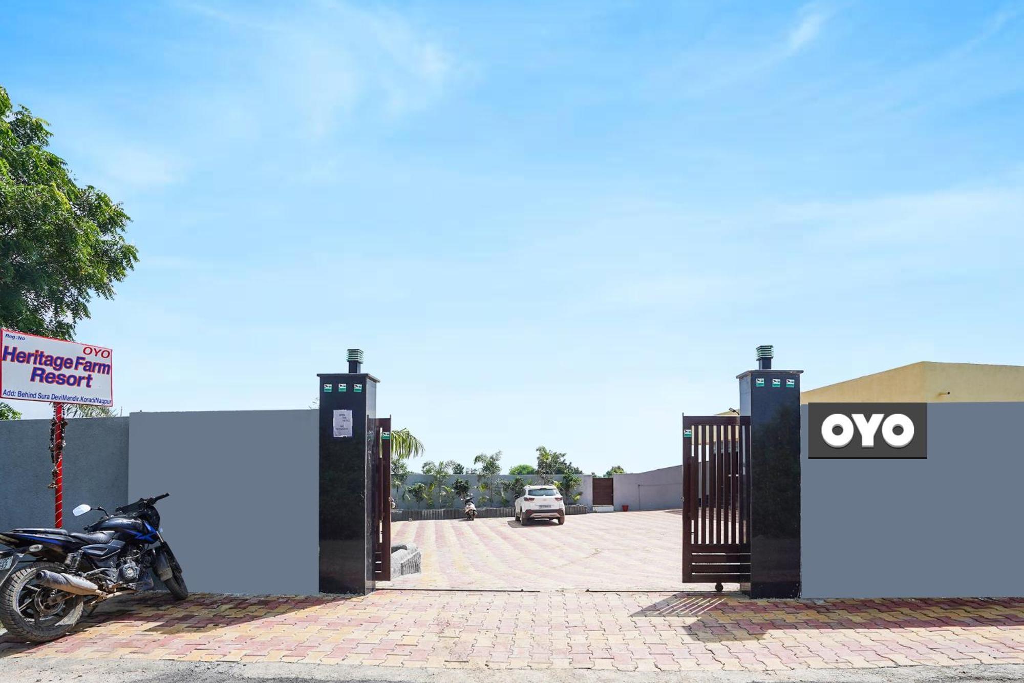 Hotel O Heritage Farm Resort Nagpur Exterior photo